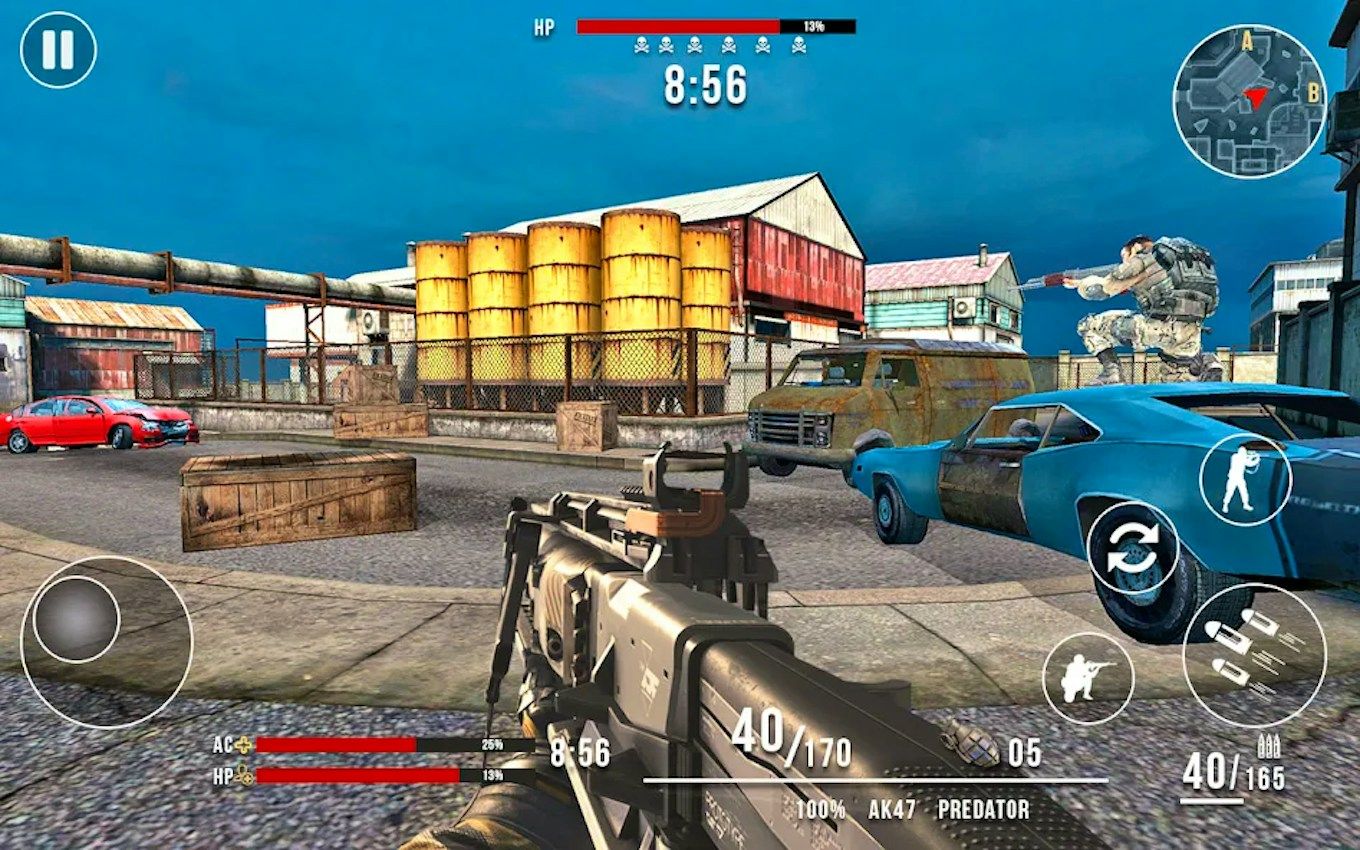 Frontline Assault: Battleground Fire Max Shooting