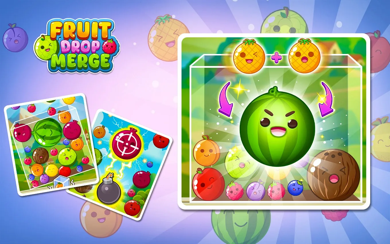 Fruit Drop Merge