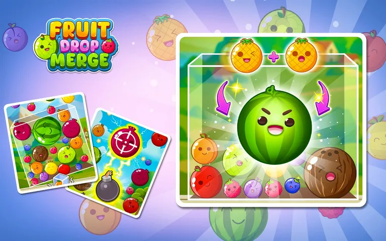 Fruit Drop Merge