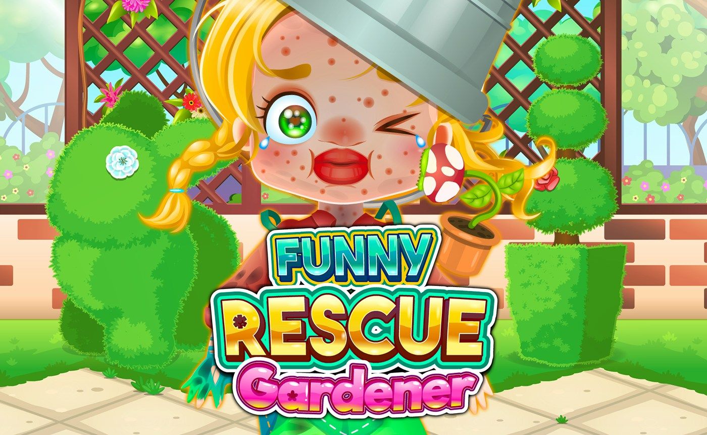 Funny Rescue Gardener
