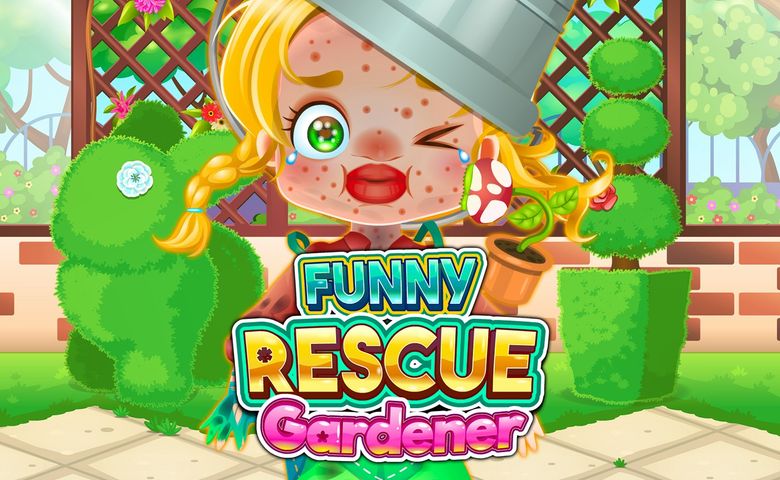 Funny Rescue Gardener