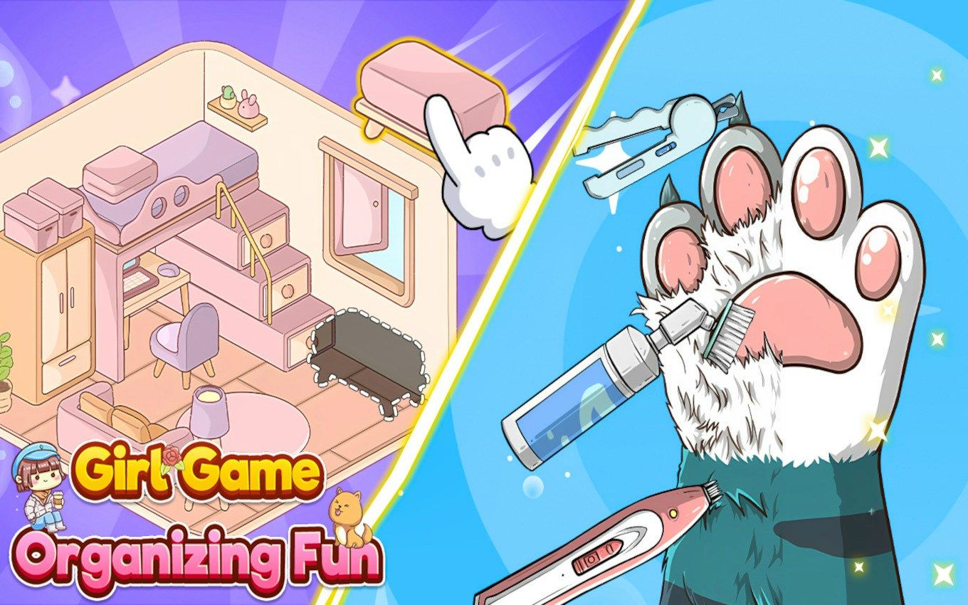 Girl Game Organizing Fun