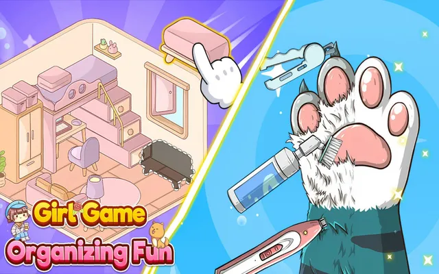 Girl Game Organizing Fun