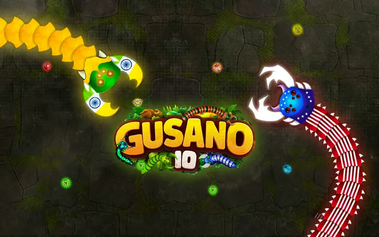 Gusano.io Yılan Oyunu