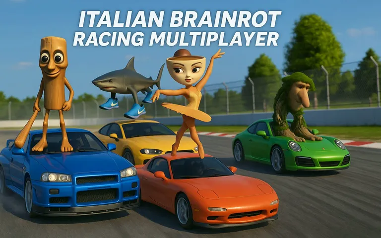 Italian Brainrot Racing Multiplayer