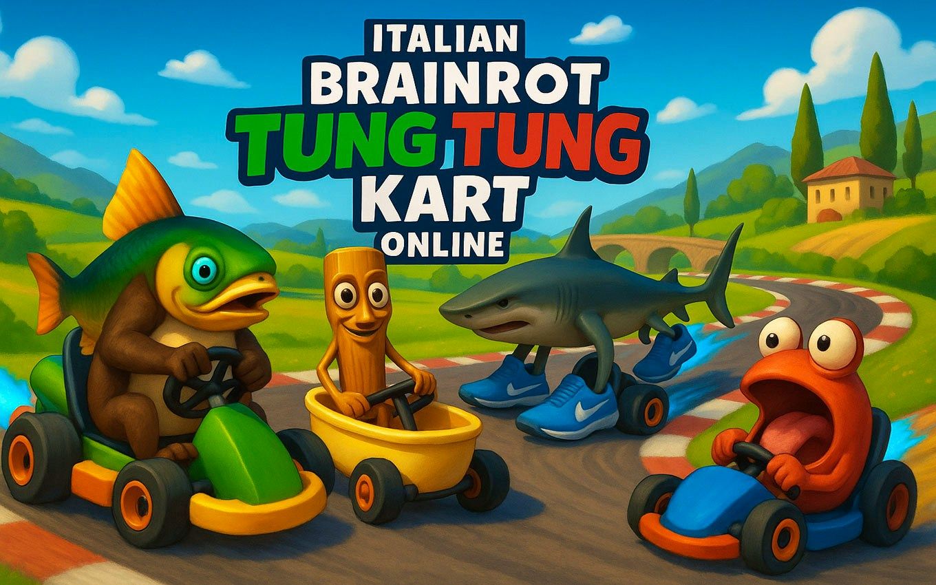 Italian Brainrot Tung Tung Kart Online