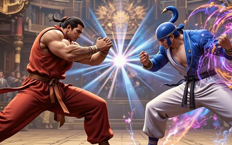 Kung Fu Gym Fighting