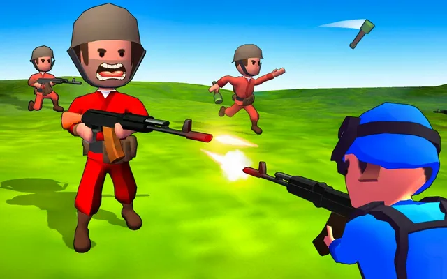 Little Commander - Kırmızı vs Mavi