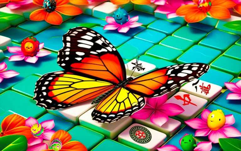 Mahjong Solitaire - Butterfly Connect