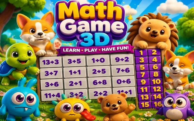 Math Game 3D
