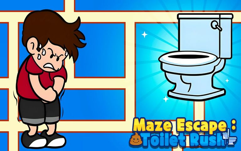 Maze Escape Toilet Rush