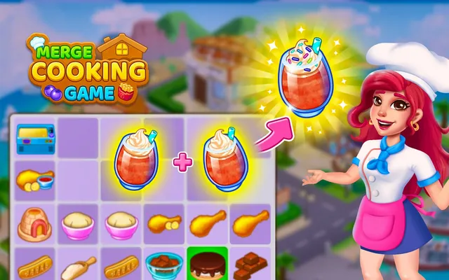 Merge Cooking Game