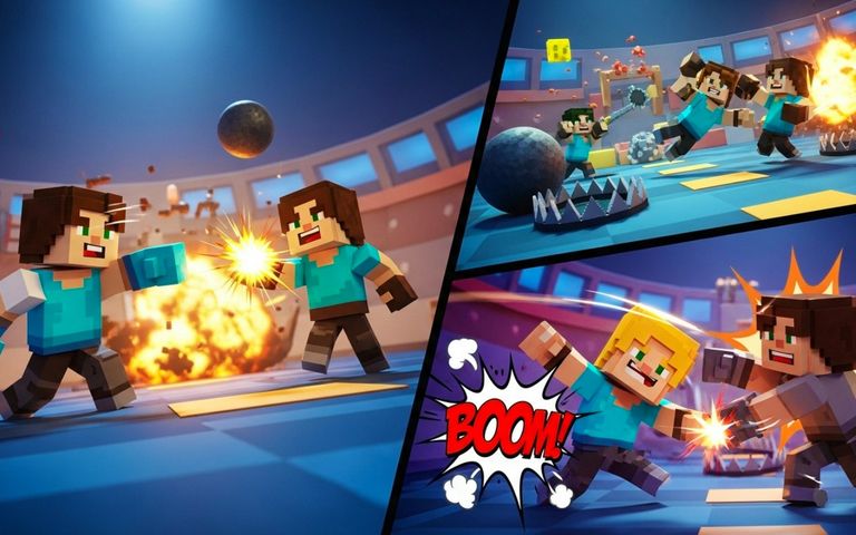Minecrafts Fighting Combat