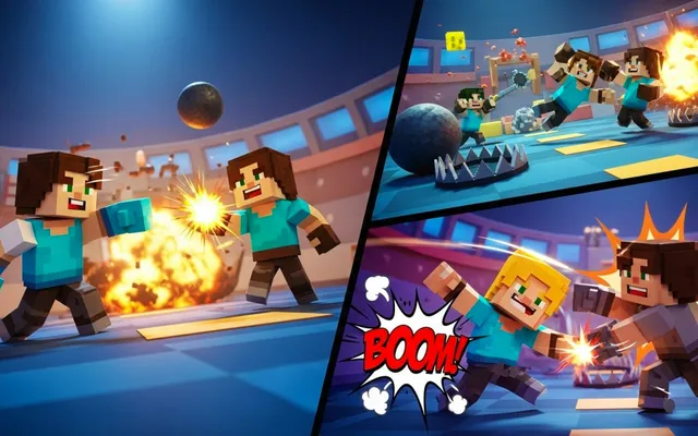 Minecrafts Fighting Combat