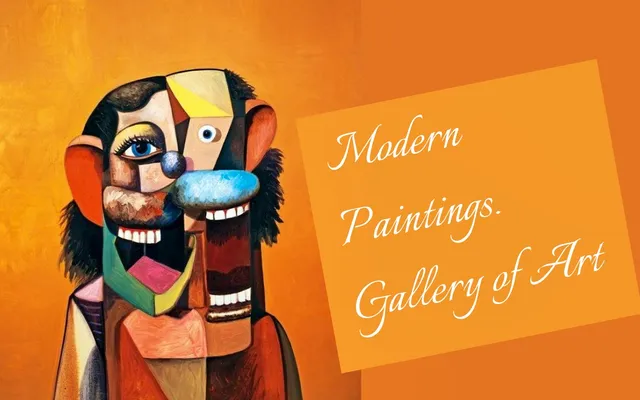 Modern Paintings. Gallery of Art