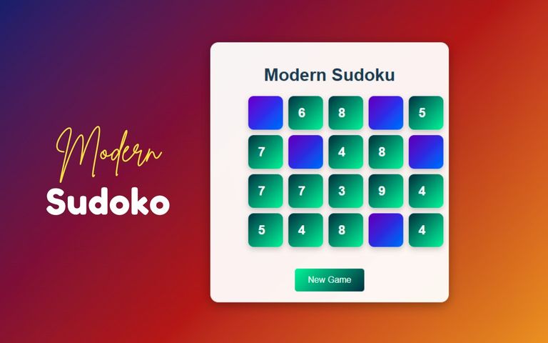 Modern Sudoku