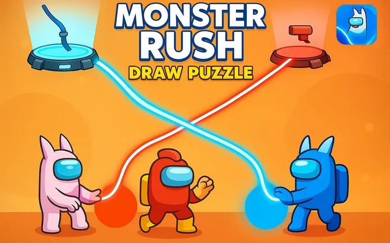 Monster Rush - Draw Puzzle