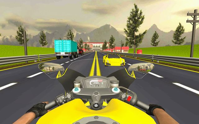 Moto Bike Highway Racing Game