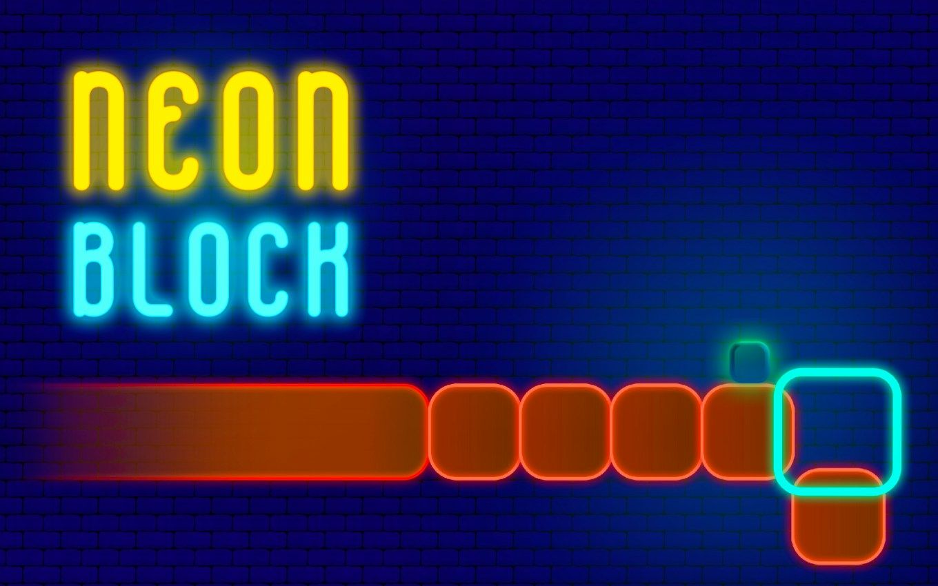 Neon Block Arcade