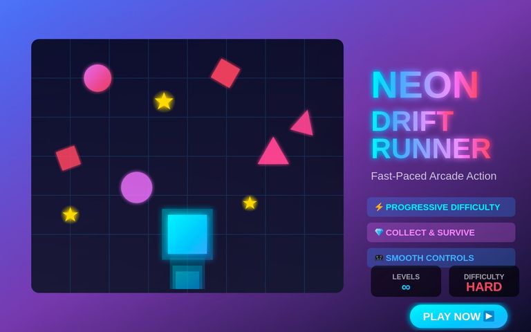 Neon Drift Runner