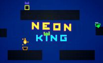 Neon King - Yerel Çok Oyunculu Platform Oyunu