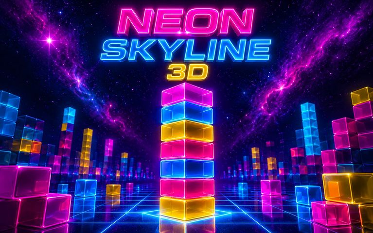 Neon Skyline 3D