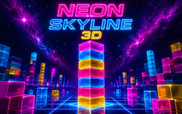 Neon Skyline 3D