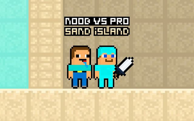 Noob vs Pro Kum Adası