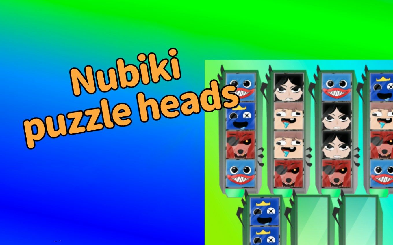 Nubiki Puzzle Heads