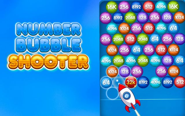 Number Bubble Shooter