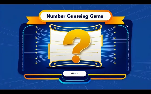 Number Guessing Game. Can You Guess the Right Number?