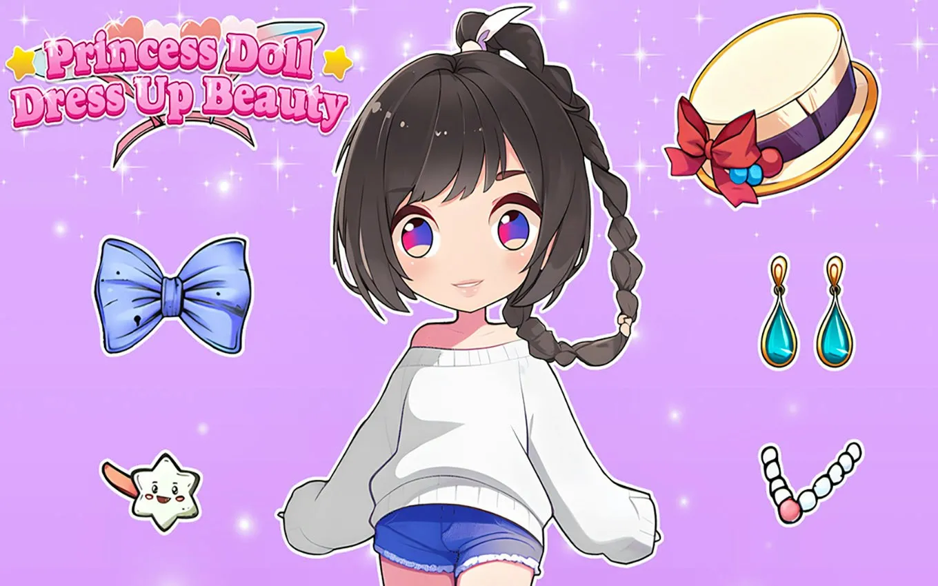 Princess Doll Dress Up Beauty