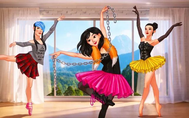 Princesses Rock Ballerinas