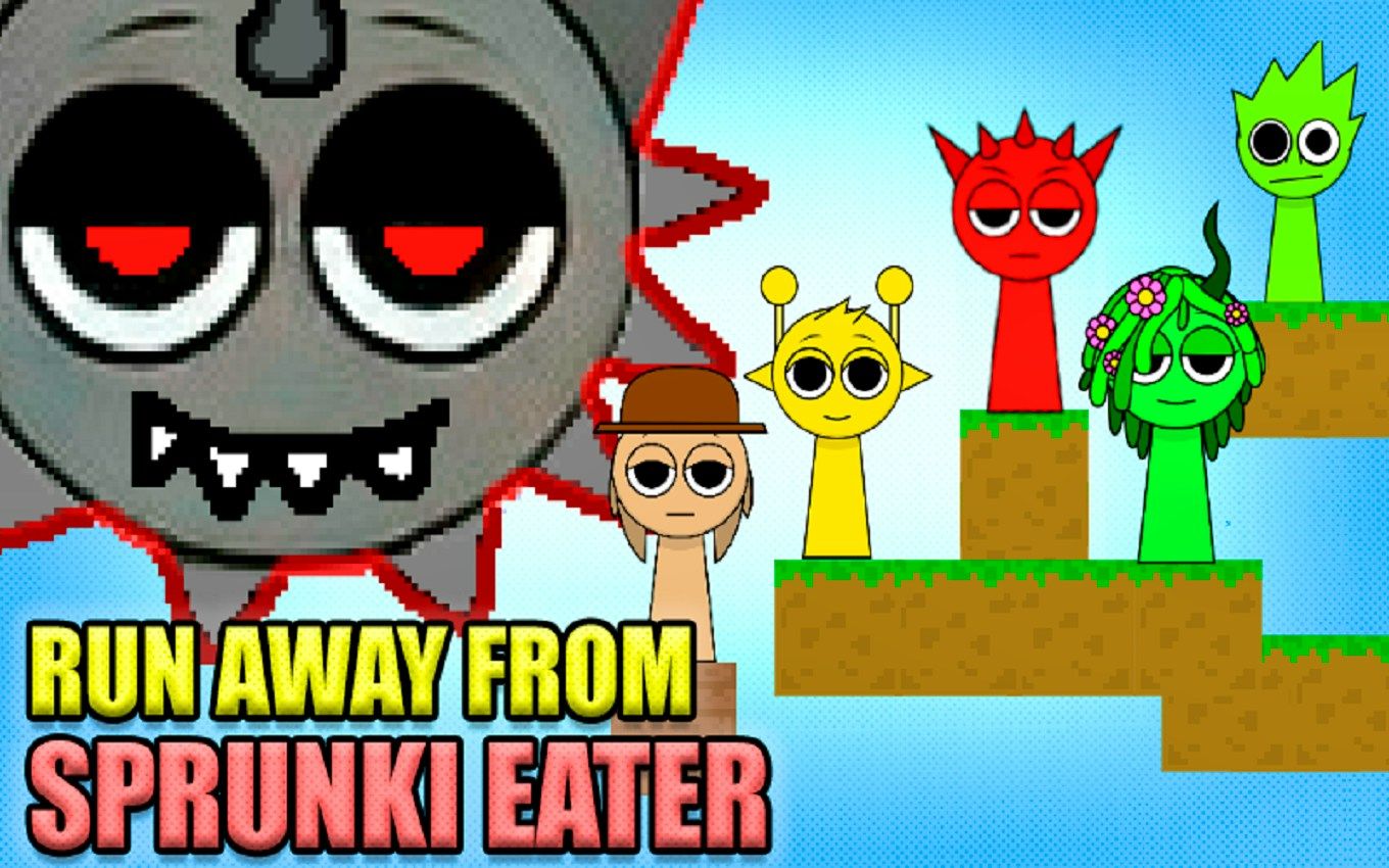 Run Away from Sprunki Eater