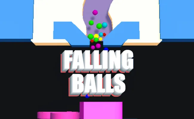 Sand Balls Falling