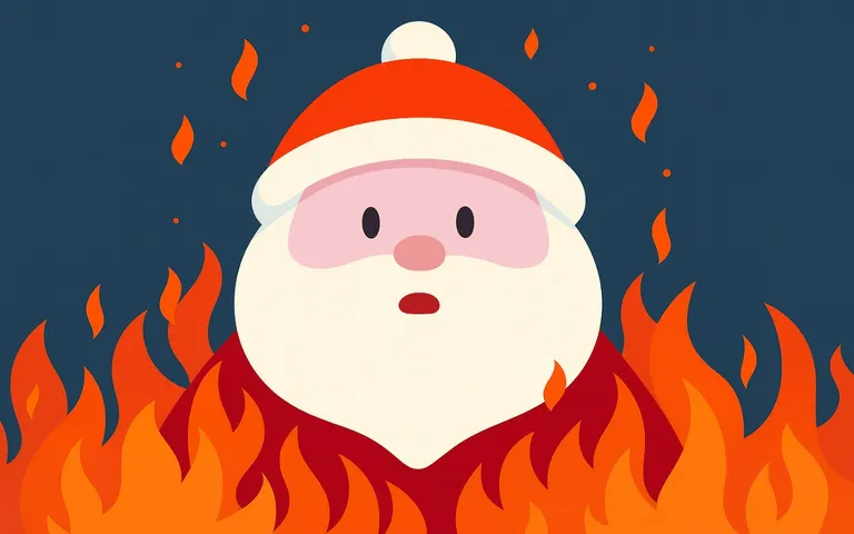 Ateşten Çıkan Noel Baba