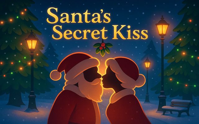 Santa's Secret Kiss