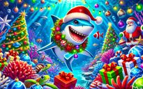 Santa Shark