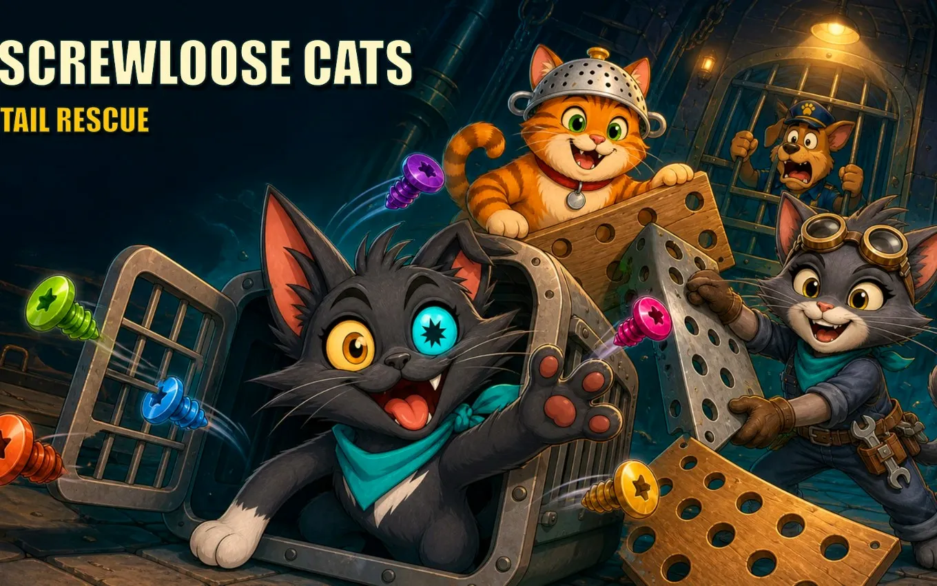 Screwloose Cats: Tail Rescue