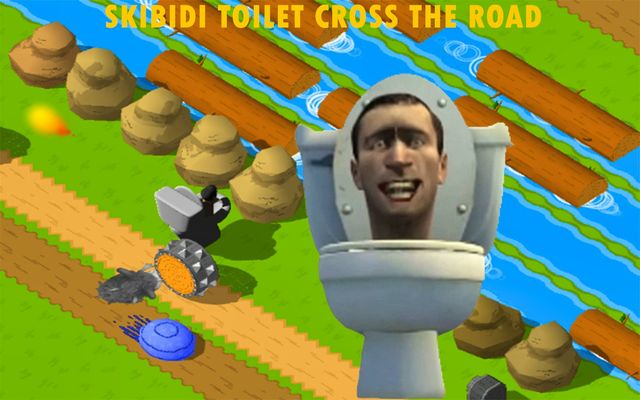 Skibidi Toilet Yolu Geçsin
