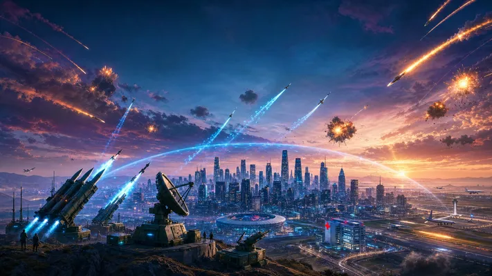 Skyline Siege City Air Defense