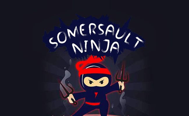 Somersault Ninja-Samurai Ninja Jump