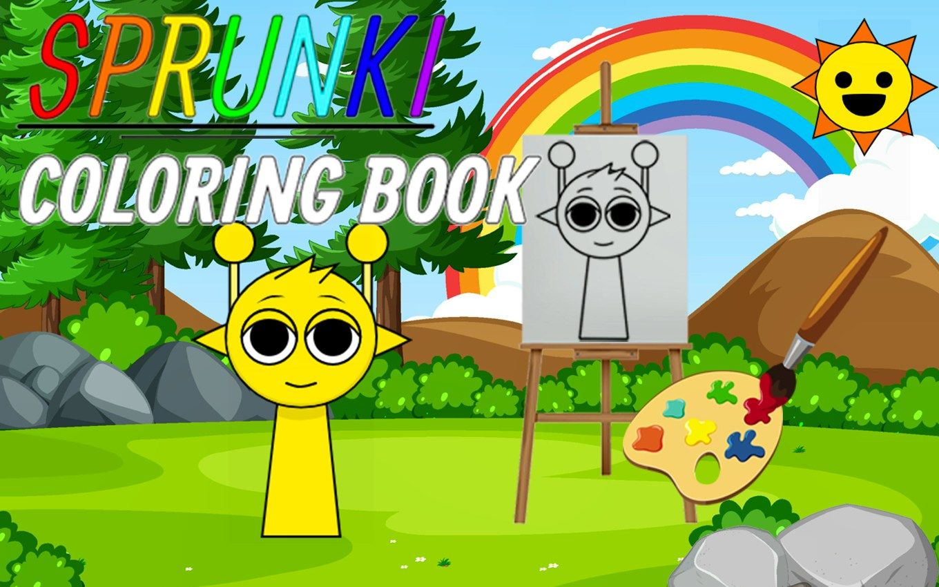 Sprunki Coloring Books