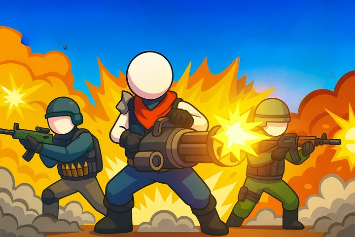 Squad Shooter 3D - Army Commando Gun Battle Game