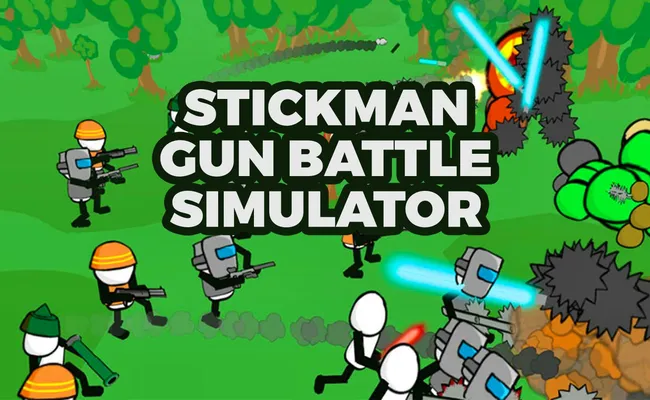 Stickman Gun Battle Simulator