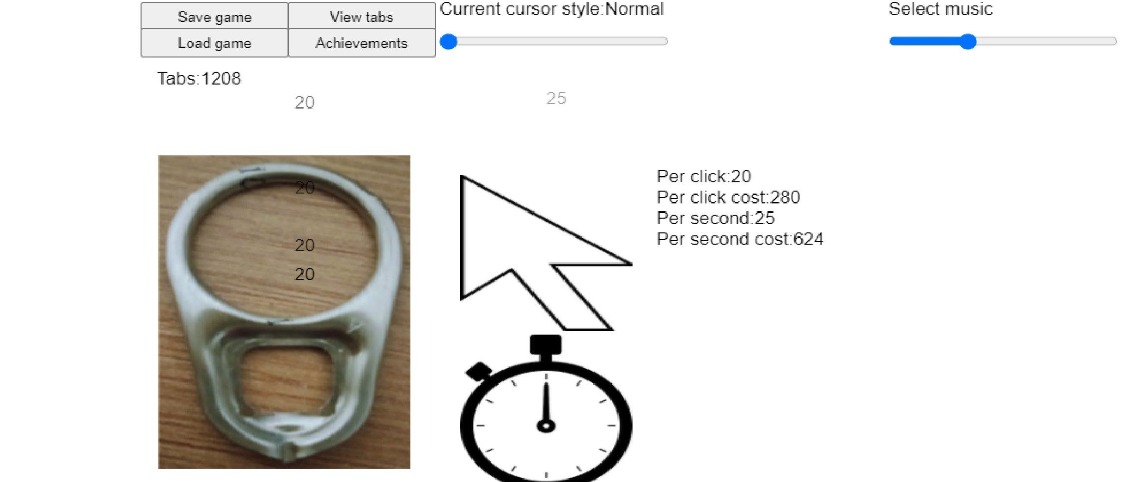 Tabs Clicker