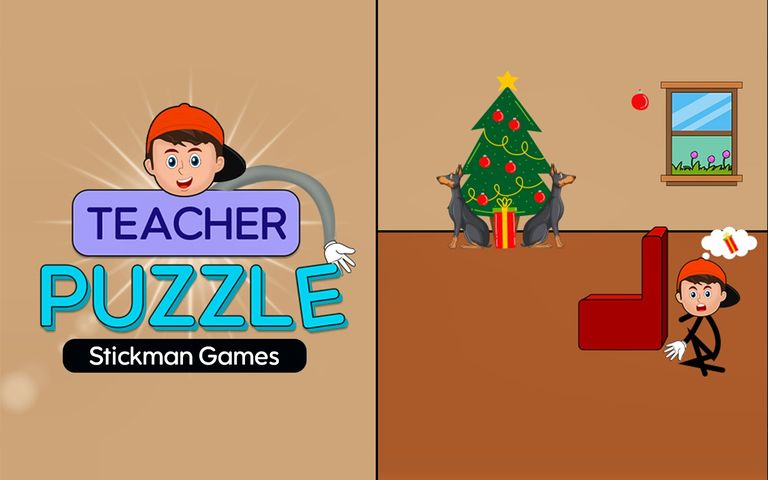 Teacher Puzzle Stickman Oyunları