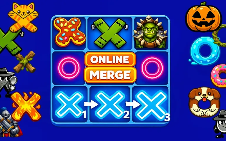 Tic Tac Toe Merge