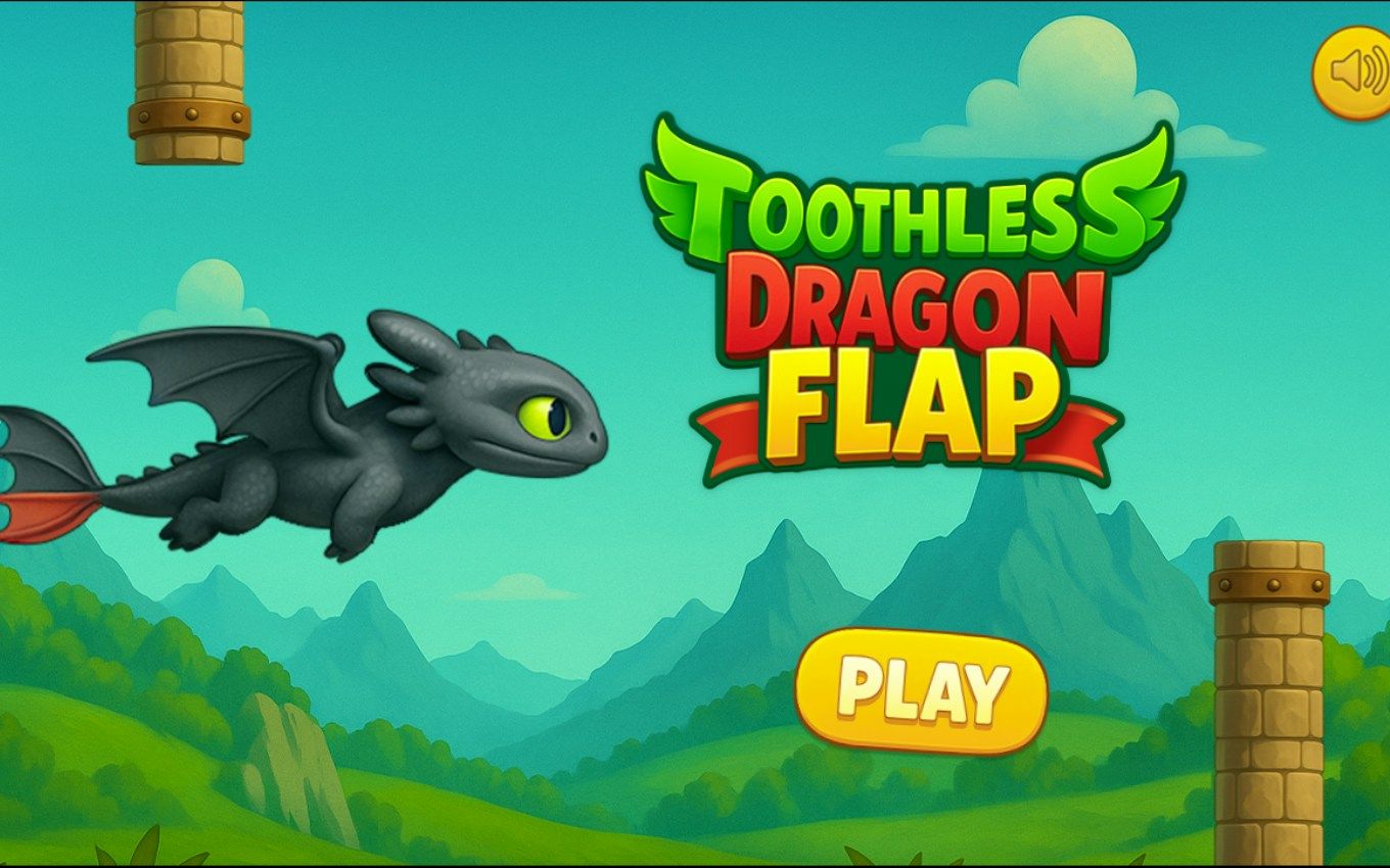 Toothless Dragon Flap