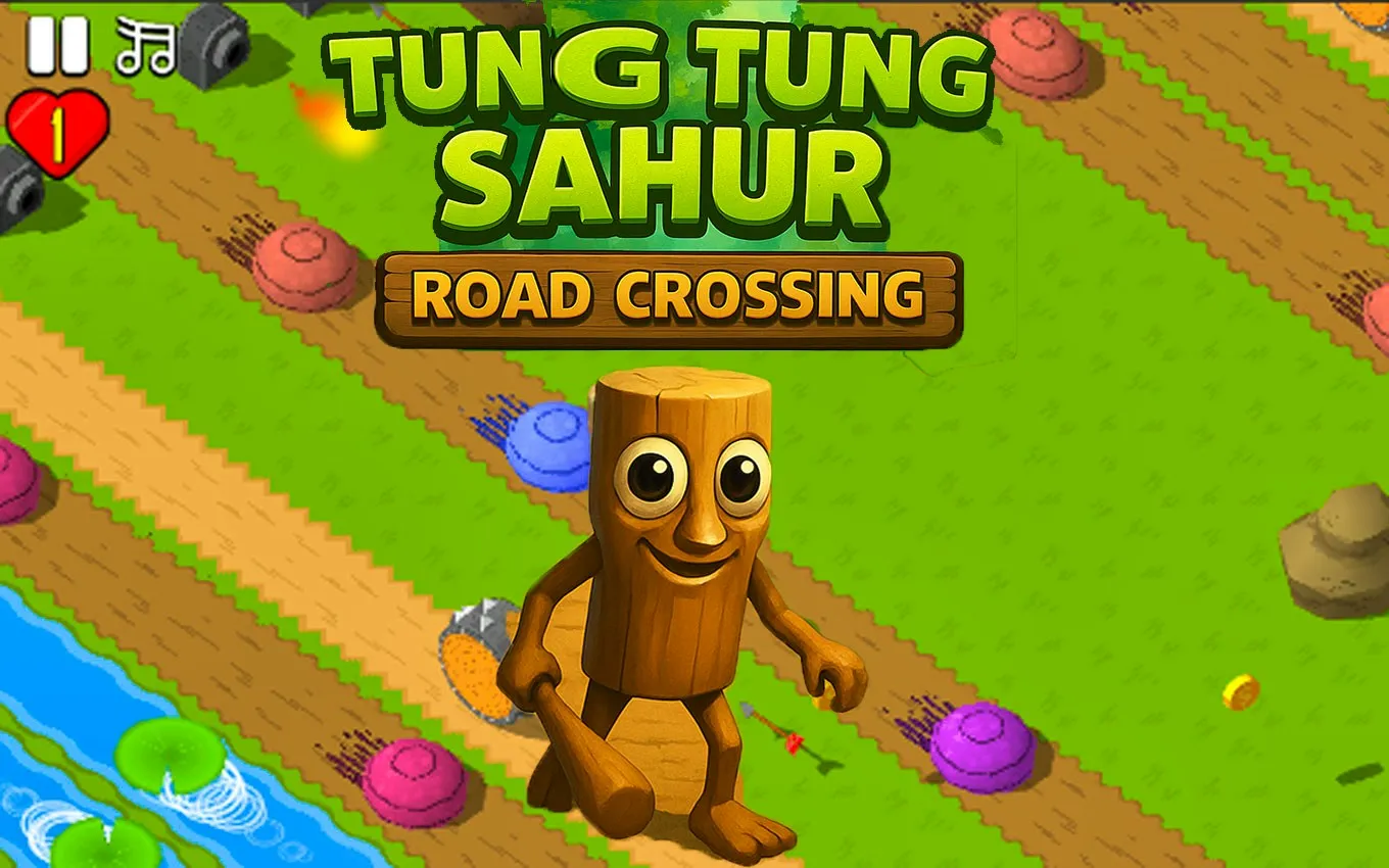 Tung Tung Sahur Road Crossing